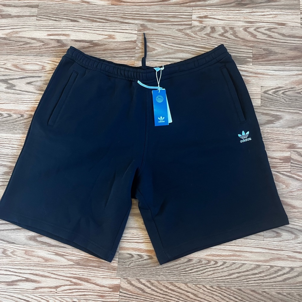 Adidas original essential shorts size 2xl xxl mens trefoil